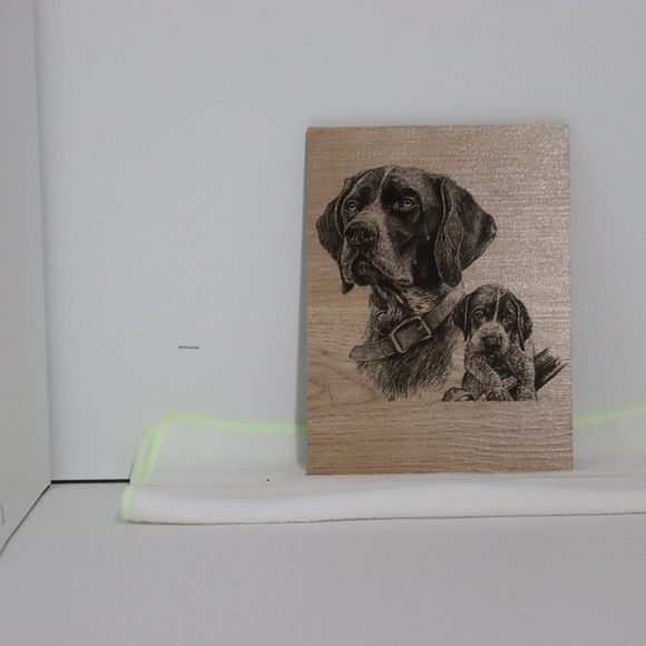 Hunting Dog With Puppy - Picture 2 of 4